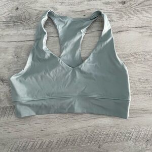 Balance Athletica Blue Seamless Sports Bra
